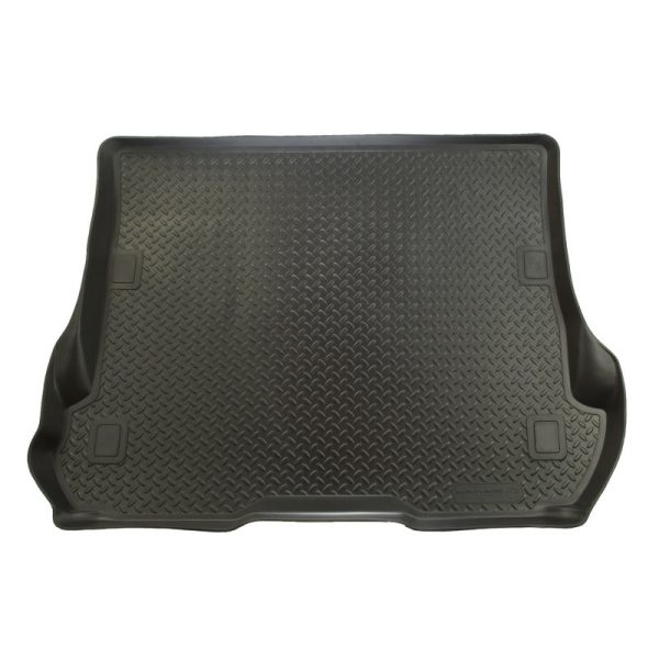 Husky Liners 07-10 Jeep Wrangler Unlimited (4 Door) Classic Style Black Rear Cargo Liner Cheap - Image 2