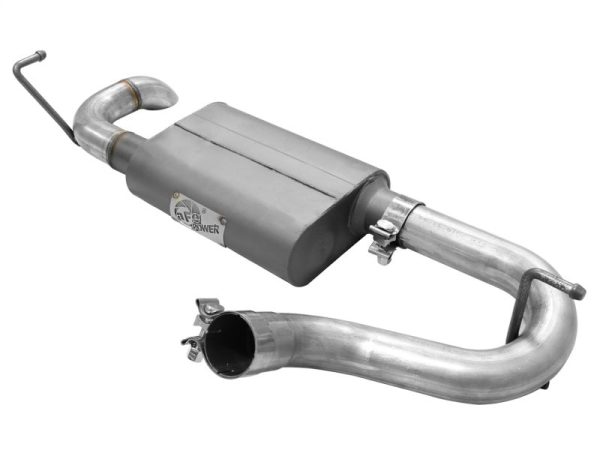 aFe Scorpion Exhaust System Axle Back Aluminized Hi-Tuck 07-17 Jeep Wrangler JK V6 3.6 3.8L Cheap - Image 2