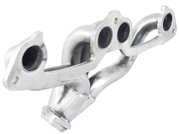 aFe Power Twisted Steel Exhaust Headers 409 Stainless Steel 83-02 Jeep Wrangler (YJ) L4 2.5L Online now - Image 3