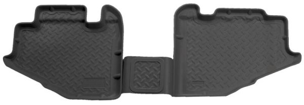 Husky Liners 97-05 Jeep Wrangler Classic Style 2nd Row Black Floor Liners For Cheap - Image 2