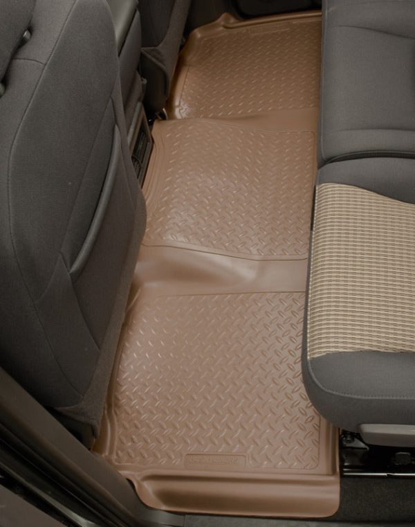 Husky Liners 97-05 Jeep Wrangler Classic Style 2nd Row Black Floor Liners For Cheap - Image 3