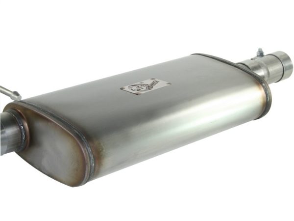 aFe MACHForce XP Exhausts Cat-Back SS-409 EXH Jeep Wrangler TJ 97-06 I6-4.0L HT - 2.5 In. Supply - Image 5