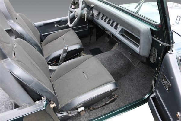 BedRug 76-95 Jeep CJ-7 YJ Front Kit 8pc Floor Kit (Incl Heat Shields) For Sale - Image 2