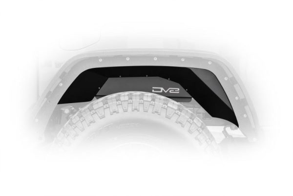 DV8 Offroad 201+ Jeep Gladiator Rear Inner Fenders - Black on Sale
