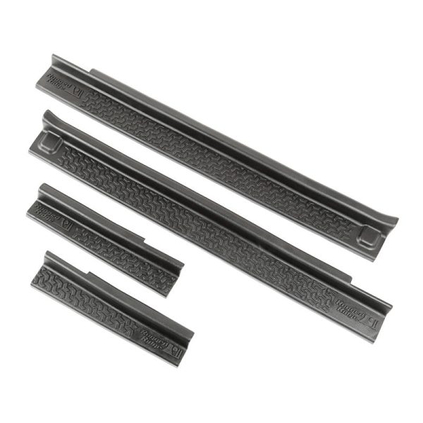 Rugged Ridge 07-18 Jeep Wrangler JK Unlimited 4-Door All Terrain Entry Guard Kit Fashion - Image 2