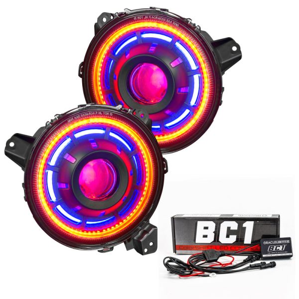 Oracle Oculus Bi-LED Projector Headlights for Jeep JL Gladiator JT - w  BC1 Controller SEE WARRANTY Fashion