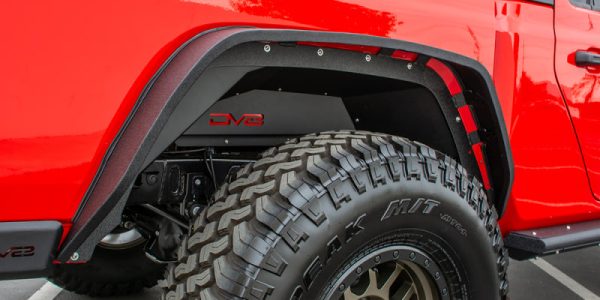 DV8 Offroad 201+ Jeep Gladiator Rear Inner Fenders - Black on Sale - Image 3