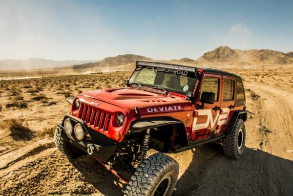 DV8 Offroad 07-18 Jeep Wrangler JK Front & Rear Flat Tube Fenders Supply - Image 3