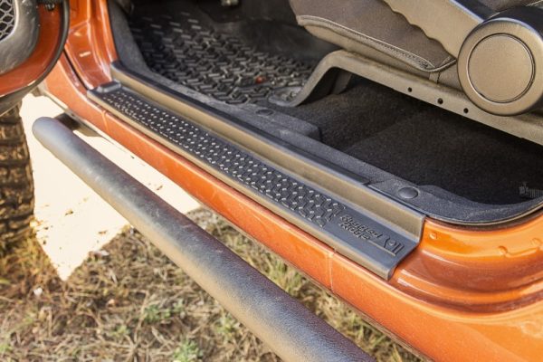 Rugged Ridge 07-18 Jeep Wrangler JK Unlimited 4-Door All Terrain Entry Guard Kit Fashion - Image 3