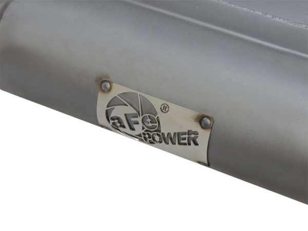 aFe Scorpion Exhaust System Axle Back Aluminized Hi-Tuck 07-17 Jeep Wrangler JK V6 3.6 3.8L Cheap - Image 3