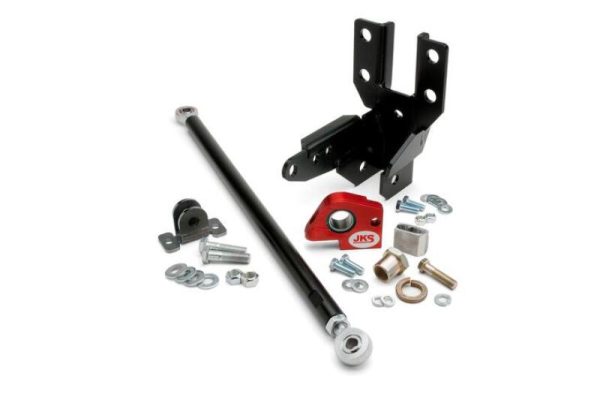 JKS Manufacturing 2007+ Jeep Wrangler JK Front Track Bar-Sector Shaft Reinforcement System on Sale - Image 3