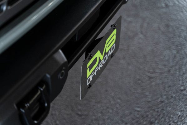 DV8 Offroad 21-23 Ford Bronco Capable Bumper Front License Plate Mount For Cheap - Image 3