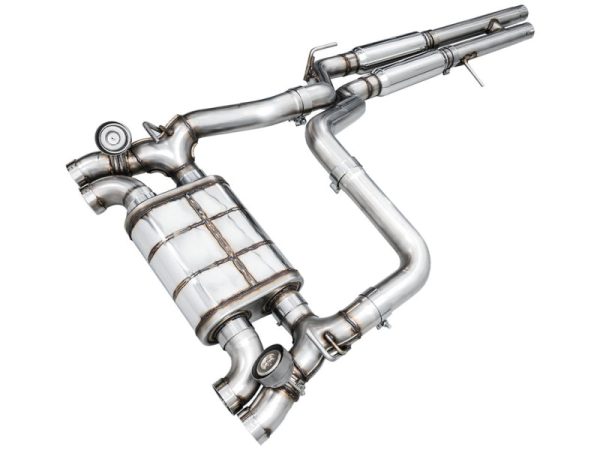 AWE 21+ Wrangler 392 Switchpath Cat-Back Exhaust- Quad BashGuards For Discount